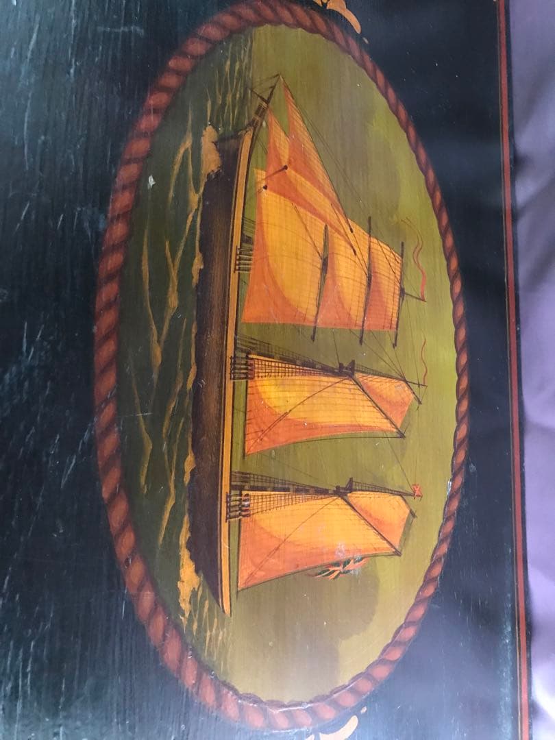 アンティーク　家具　　木製　チェスト