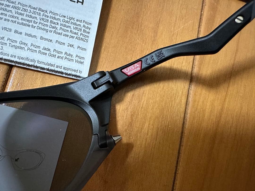 OAKLEY Plantaris サングラス oo9437-0163 ブラック黒