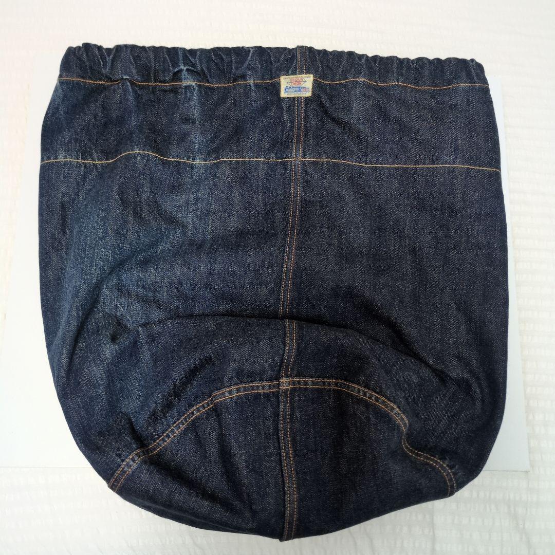 リアルマッコイズ デニムランドリーバッグ