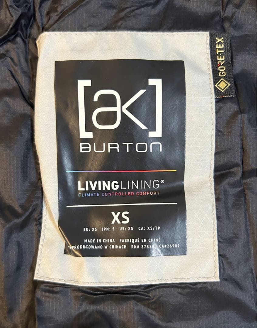 値下げ！Burton [ak] ジャケット XS ビブパン（S）セット売りあり