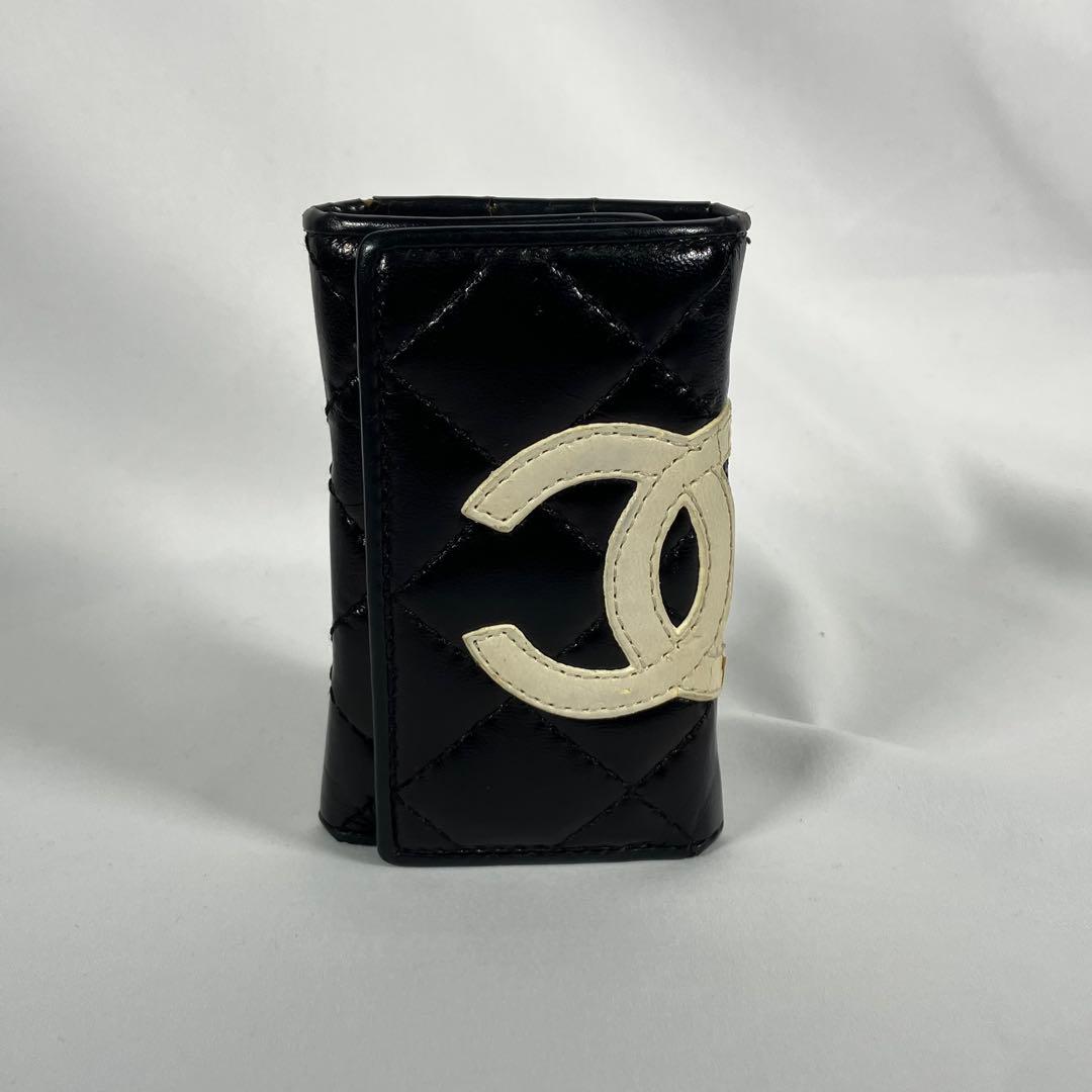 CHANEL シャネル キーケース ココマーク カンボンライン