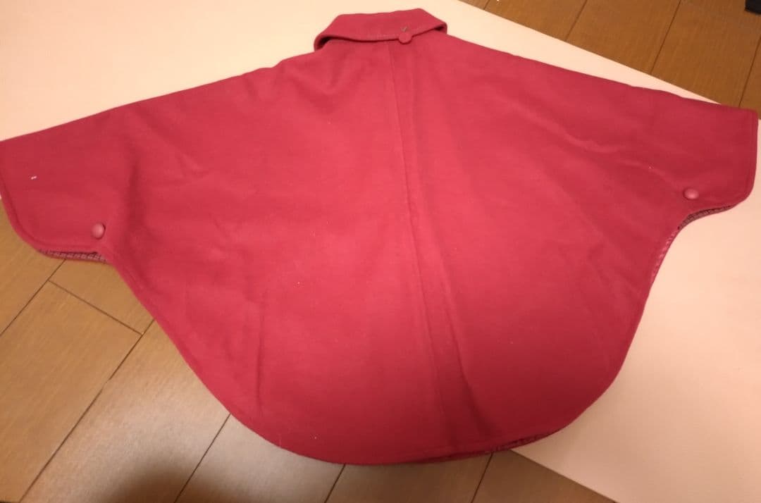 familiar　大人気マント　ウールカシミアコート　　アウター　120　日本製