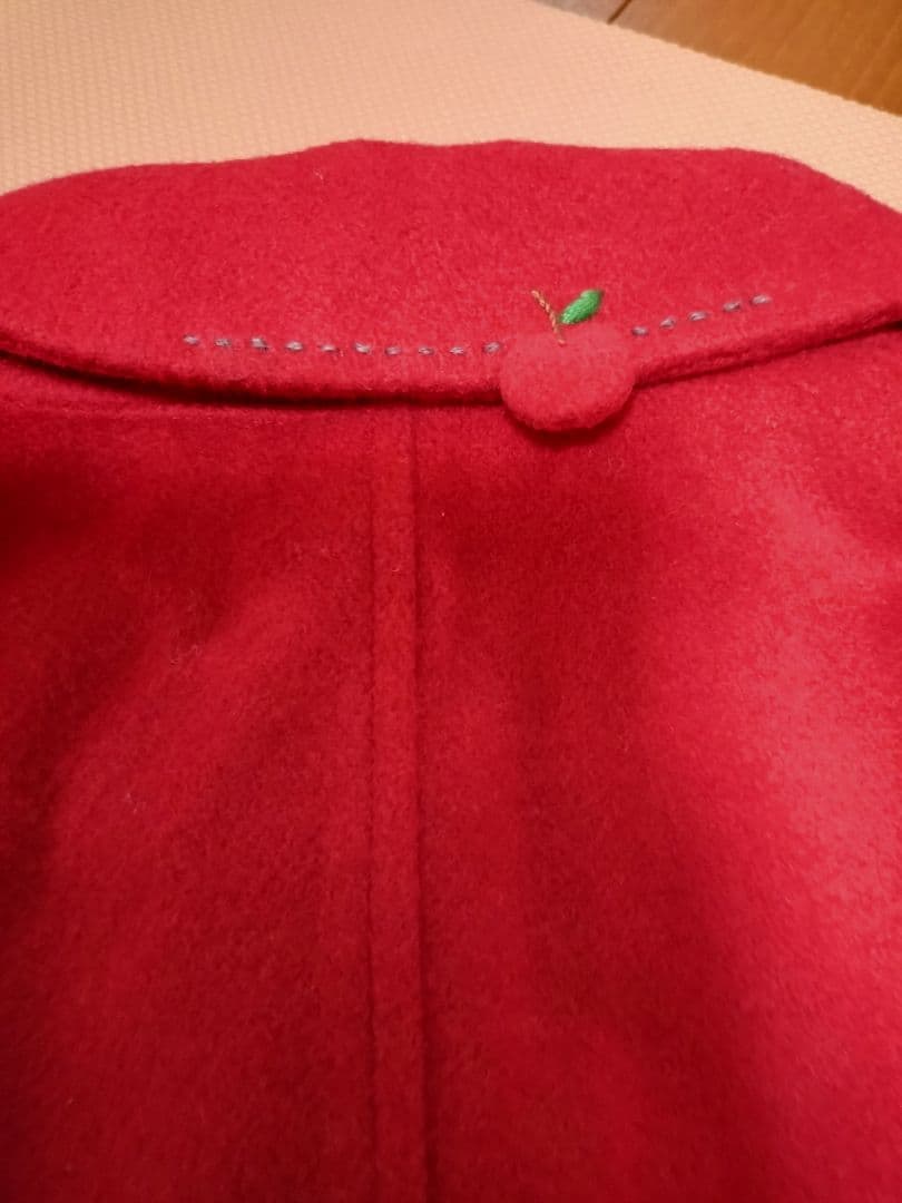 familiar　大人気マント　ウールカシミアコート　　アウター　120　日本製