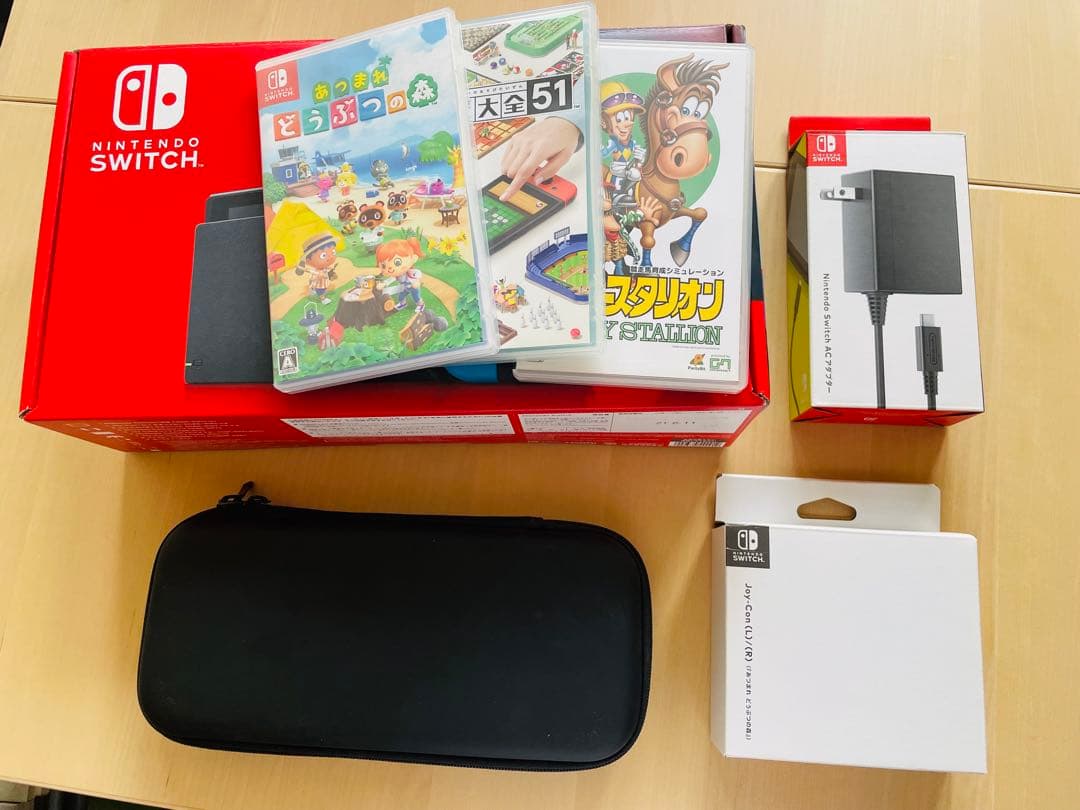 Nintendo Switch 本体+ジョイコン4つ+ソフト3種類 おまけ多数