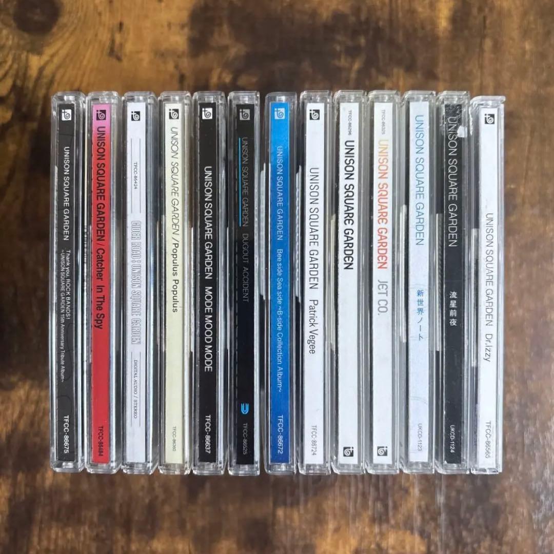 UNISON SQUARE GARDEN CD アルバム 13枚 ケース新品