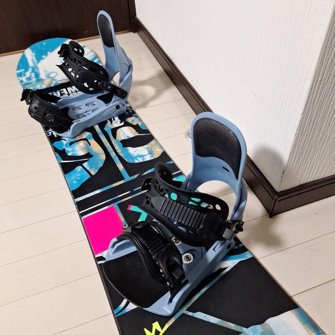 スノーボードセット　K2ワールドワイドウエポン145センチ ピジョンピークス