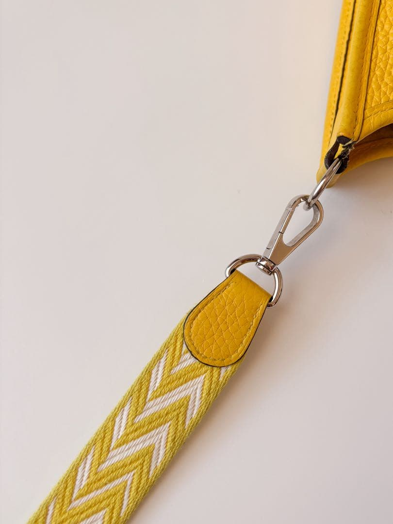 お値下げ！エルメス　エブリンTPM ジョーヌナプル　イエロー