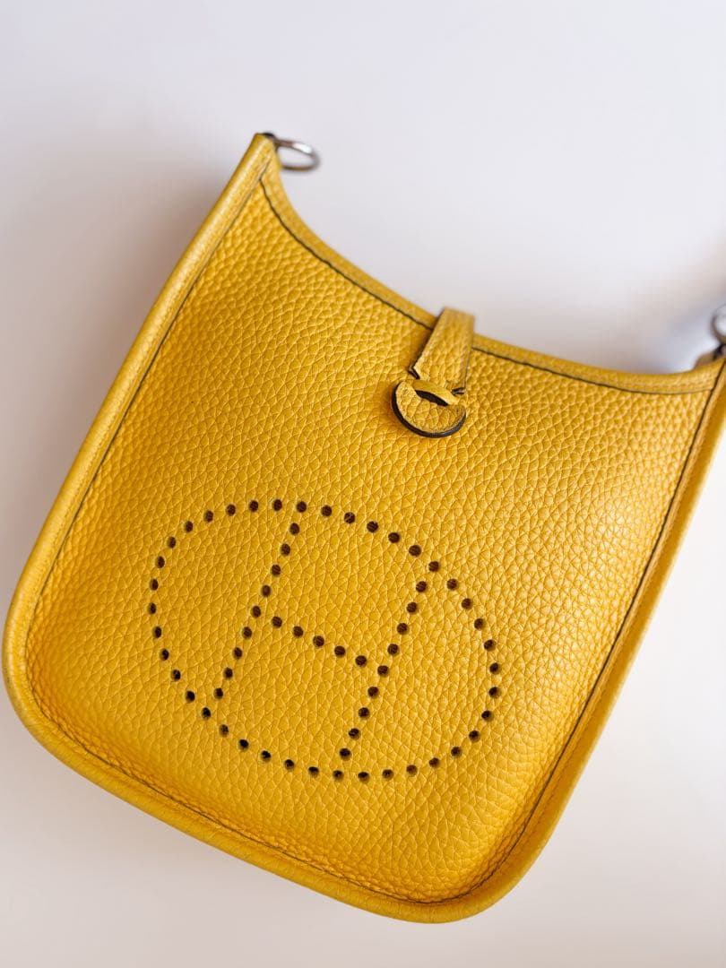 お値下げ！エルメス　エブリンTPM ジョーヌナプル　イエロー