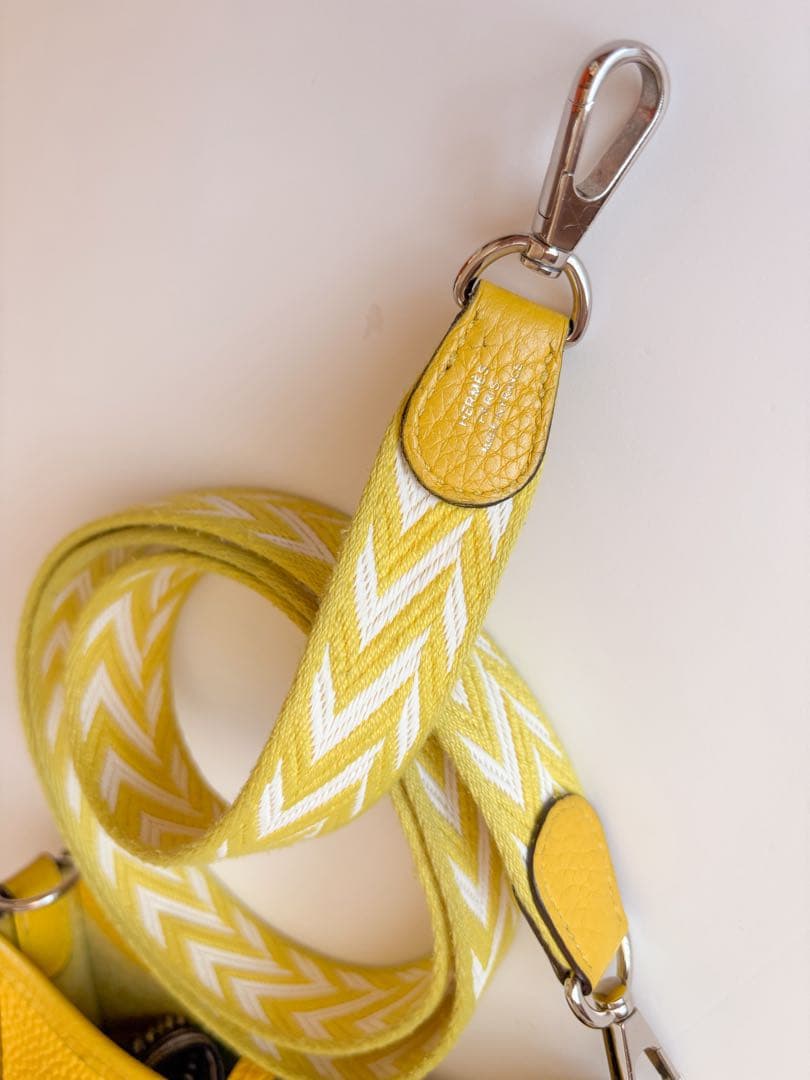 お値下げ！エルメス　エブリンTPM ジョーヌナプル　イエロー