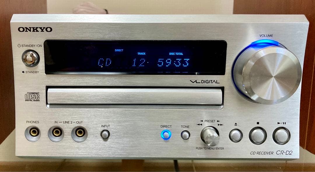 ONKYOオンキョー CR-D2 CDレシーバー・スピーカーD-SX7A