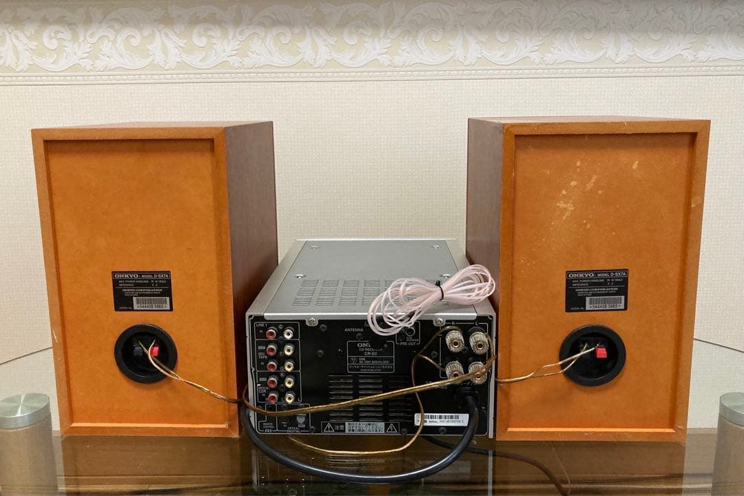 ONKYOオンキョー CR-D2 CDレシーバー・スピーカーD-SX7A
