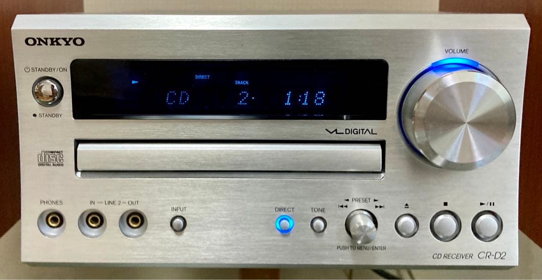 ONKYOオンキョー CR-D2 CDレシーバー・スピーカーD-SX7A