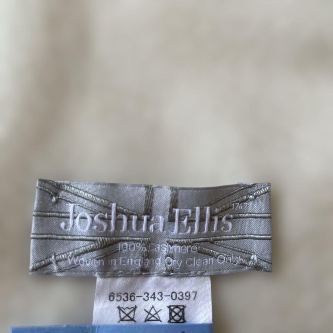 本日限定お値下げ　カシミヤ100% ジョシュアエリス　大判ストール　 ホワイト