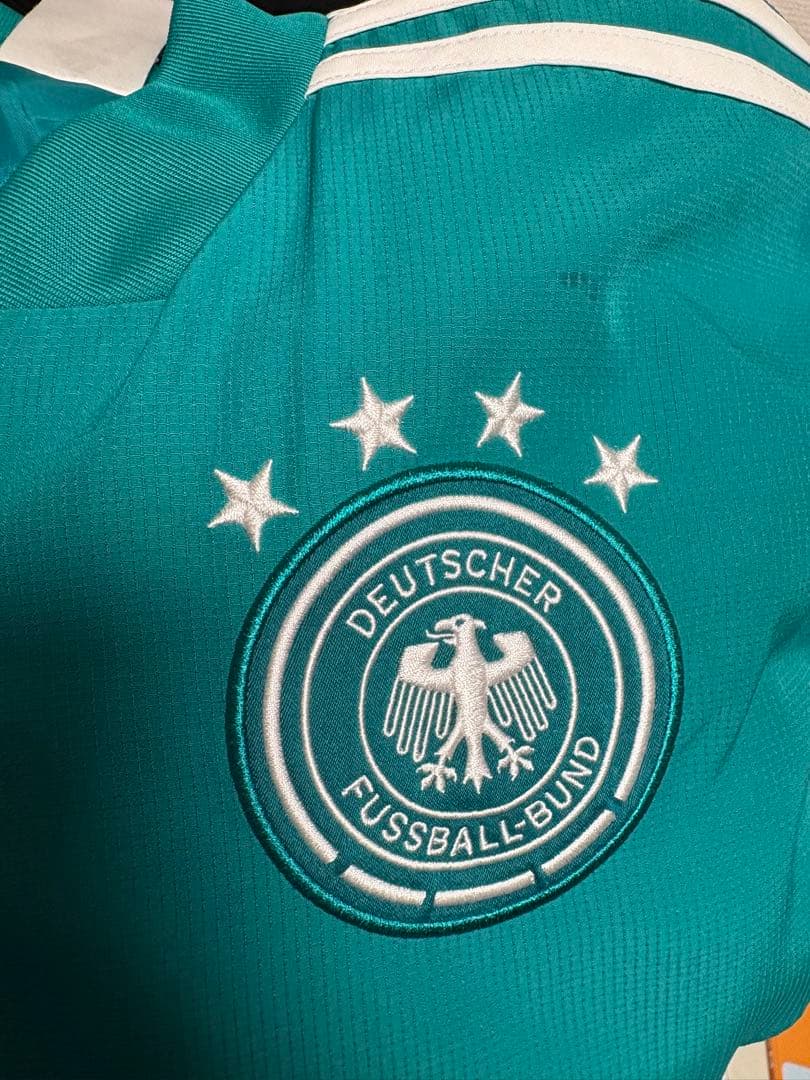 adidas ドイツ代表 ジャケット Mサイズ ターコイズ