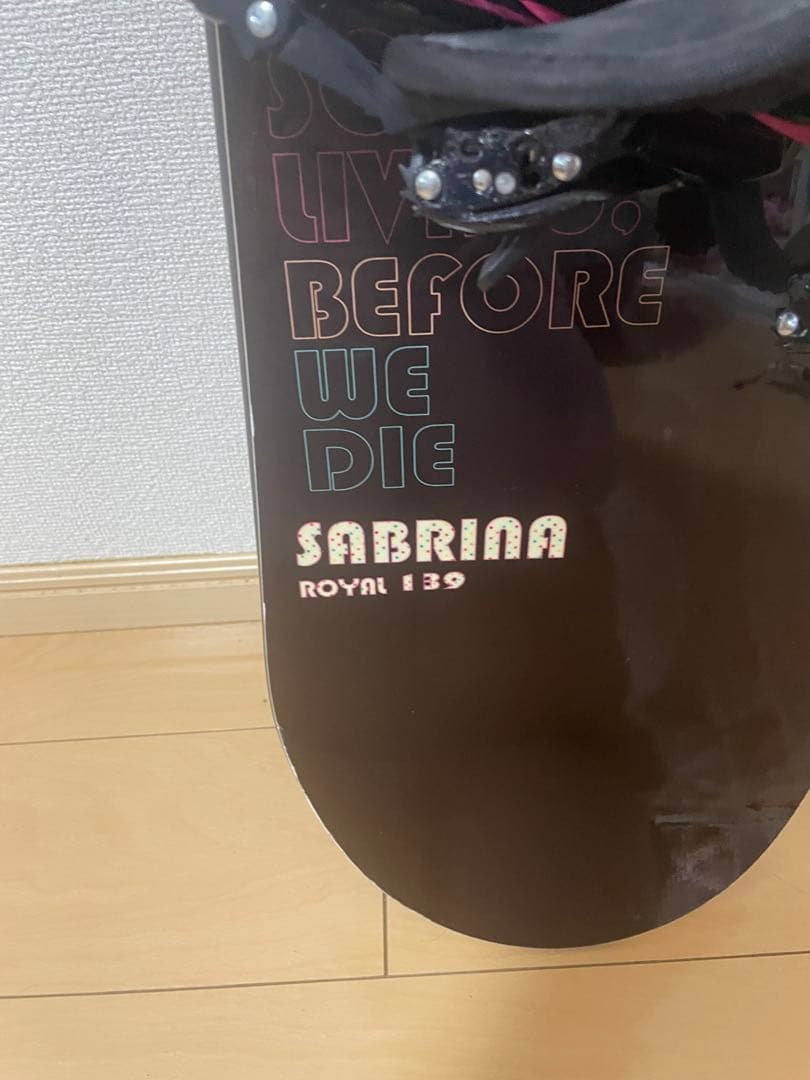 SABRINA 139スノーボード＋k2ブーツ＆ケース付き