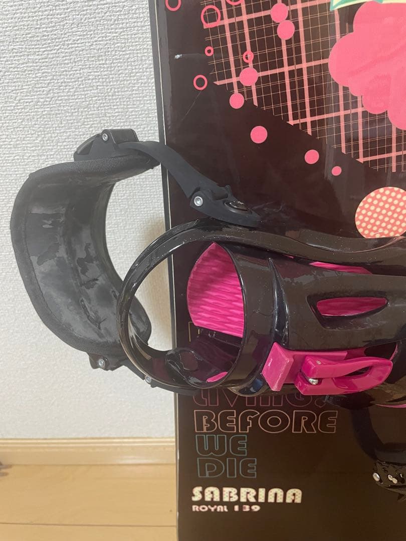 SABRINA 139スノーボード＋k2ブーツ＆ケース付き