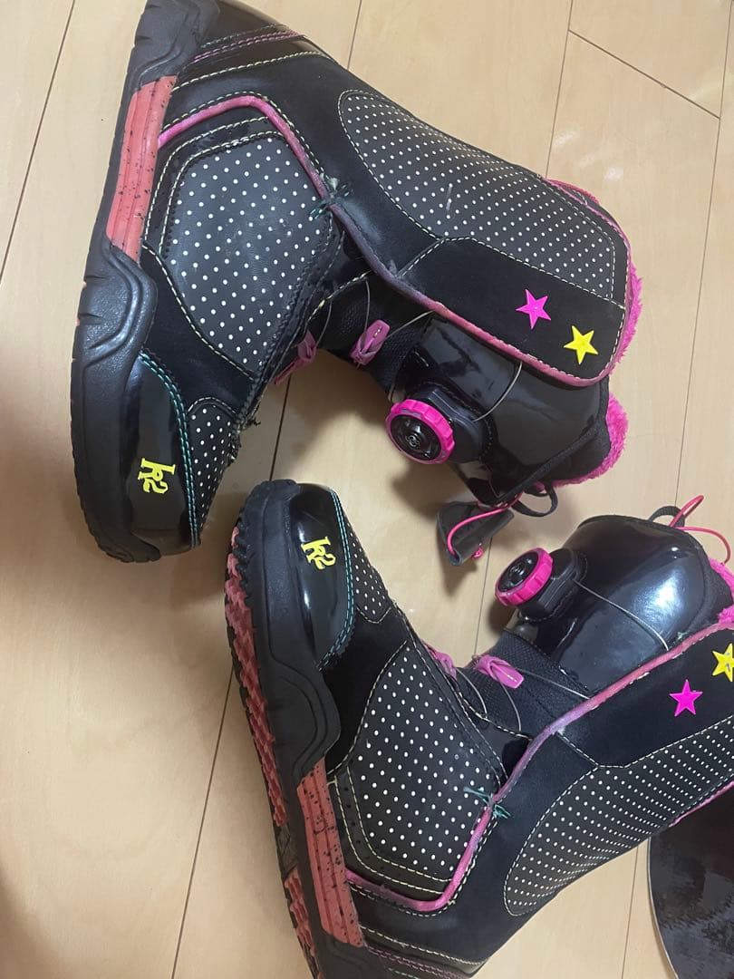 SABRINA 139スノーボード＋k2ブーツ＆ケース付き