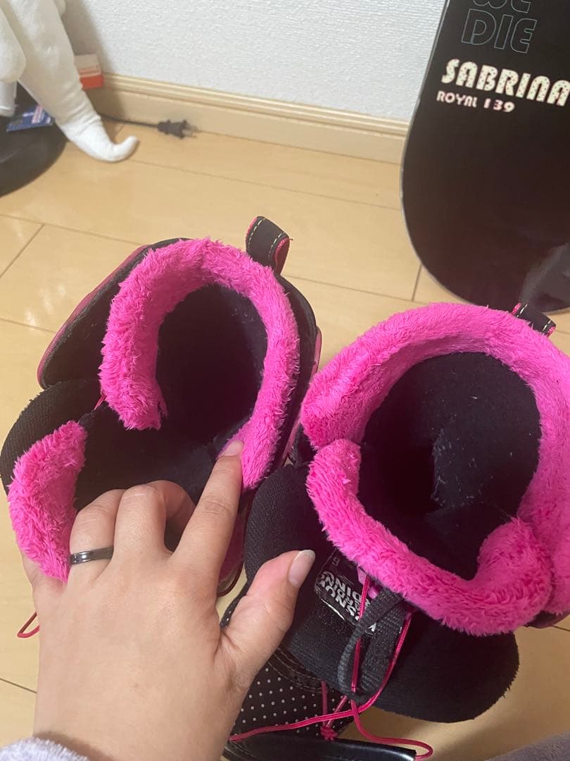 SABRINA 139スノーボード＋k2ブーツ＆ケース付き