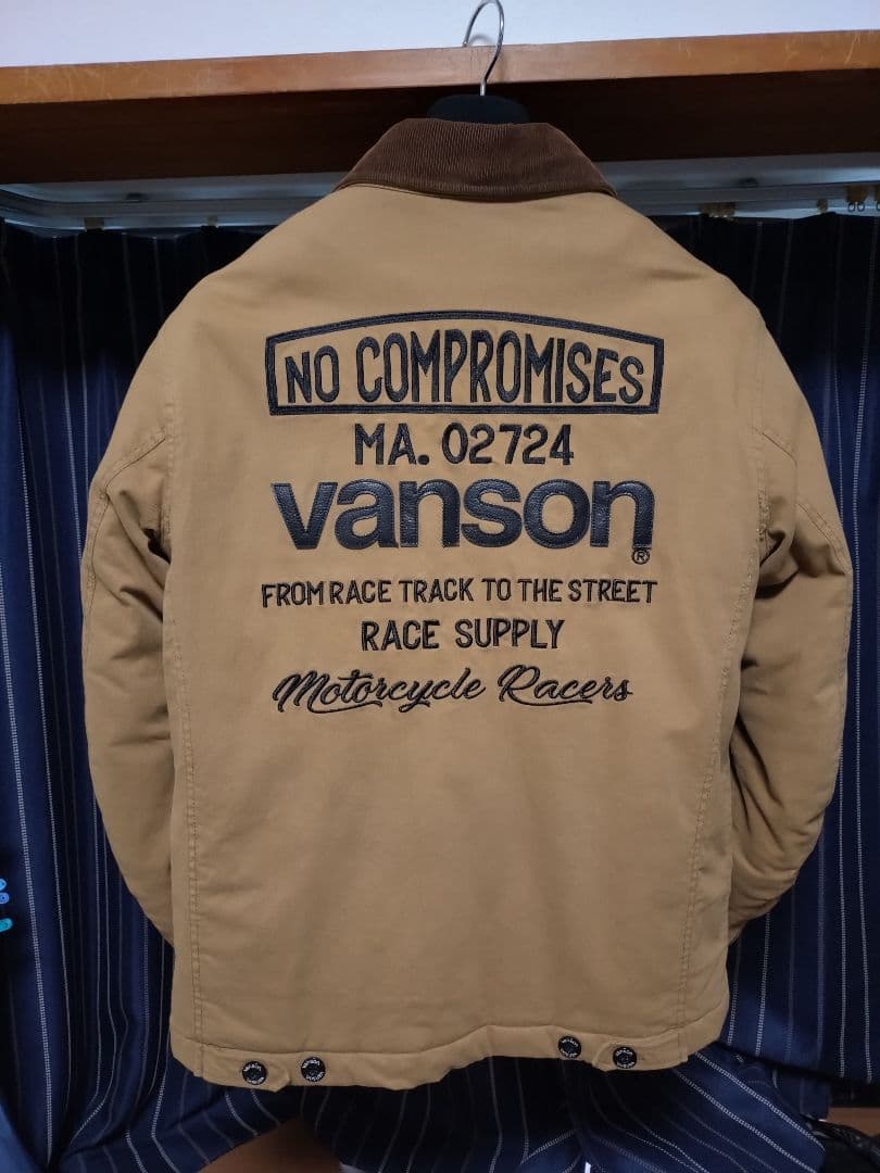 vanson 冬用ライディングジャケット