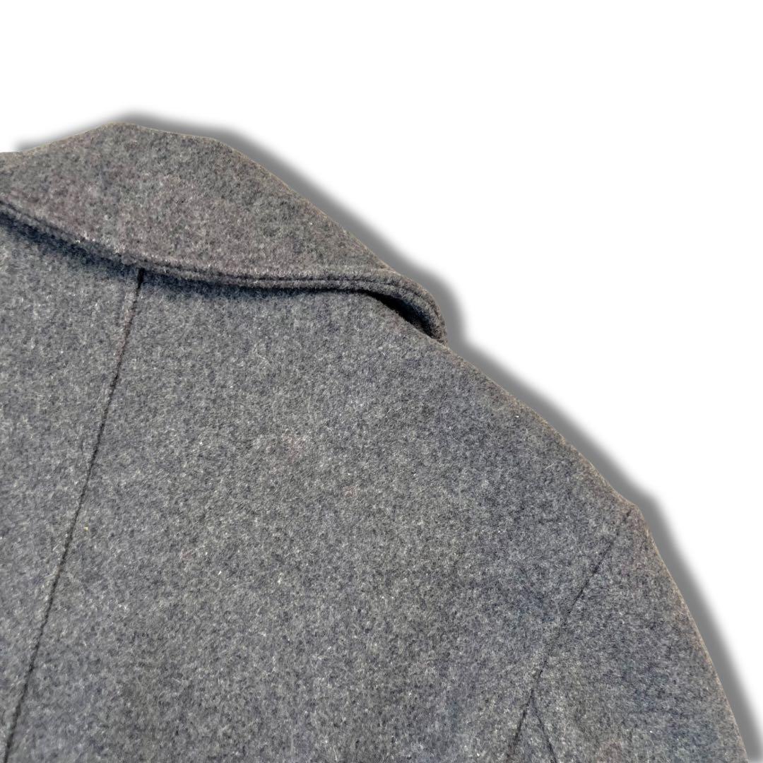 極美品✨schott ショット ピーコート 740N 42 キルティング ロゴ