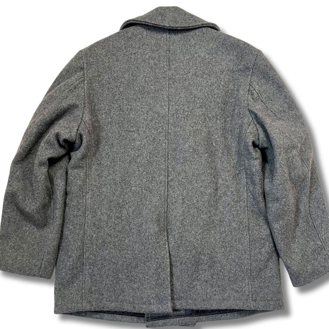 極美品✨schott ショット ピーコート 740N 42 キルティング ロゴ