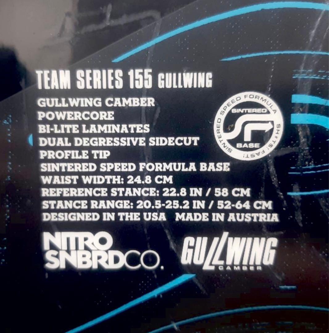 ナイトロ　スノーボード　チーム　155 cm　NITRO　TEAM
