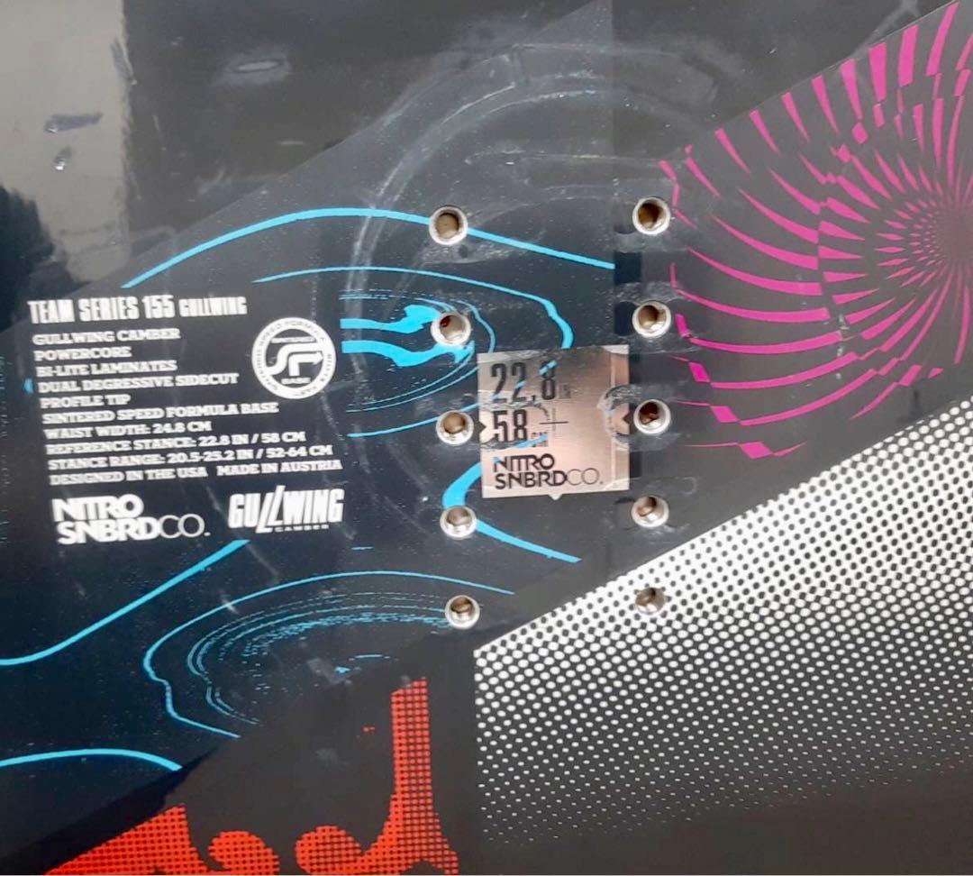 ナイトロ　スノーボード　チーム　155 cm　NITRO　TEAM