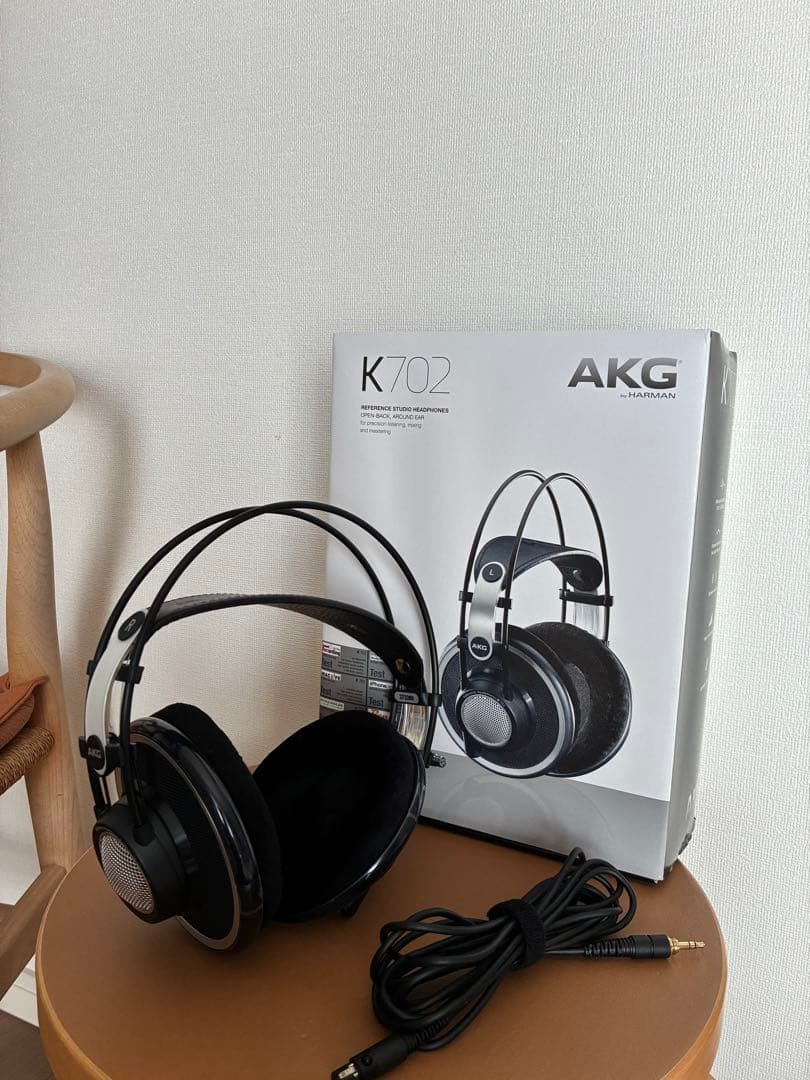 専用AKG K702-Y3 モニター ヘッドホン 25年8月購入ヒビノオンライン