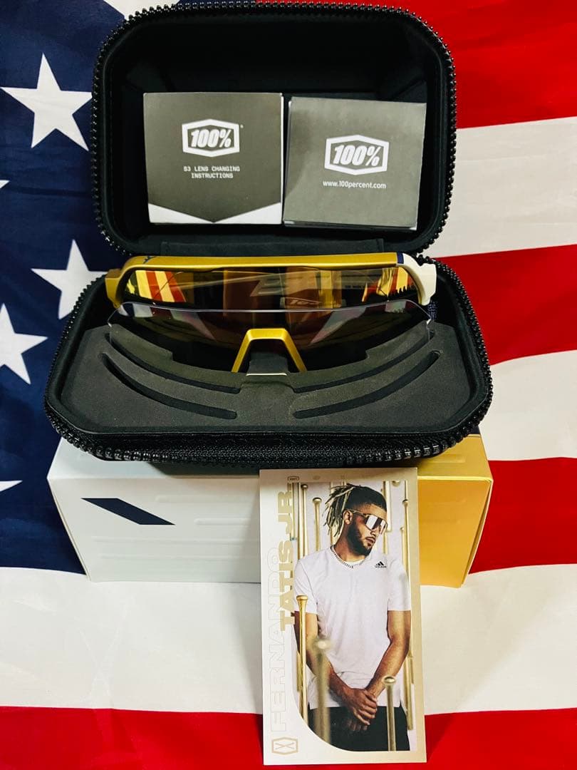 フェルナンドタティスJr コラボ 100% S3 サングラス メーカー完売品