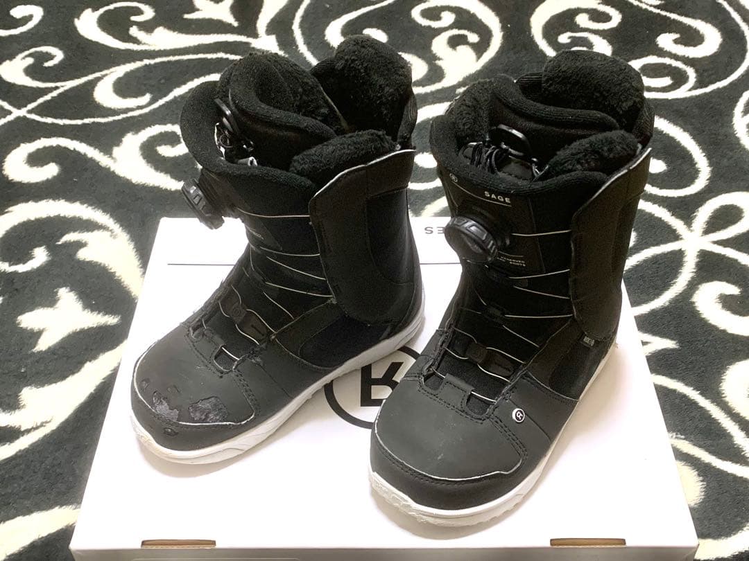 RIDE SAGE 22cm レディーススノーボードブーツ ブラック