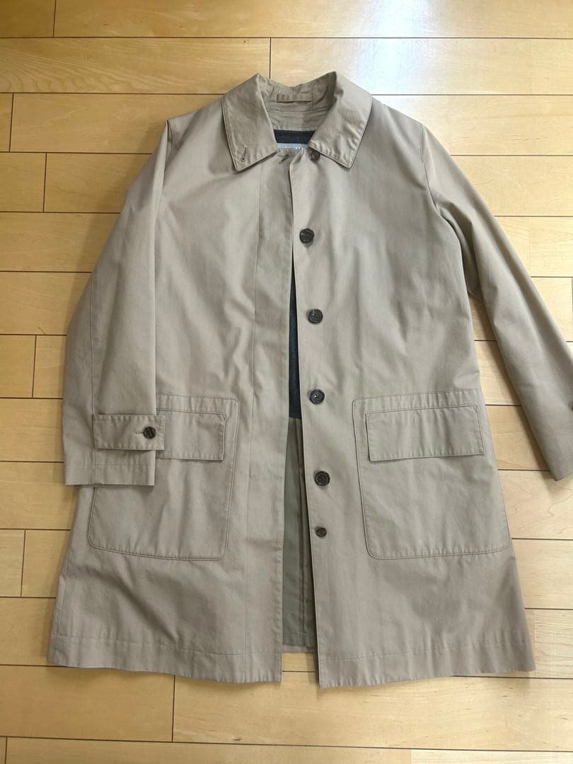 マーガレットハウエル　ステンカラーコート　ベージュ