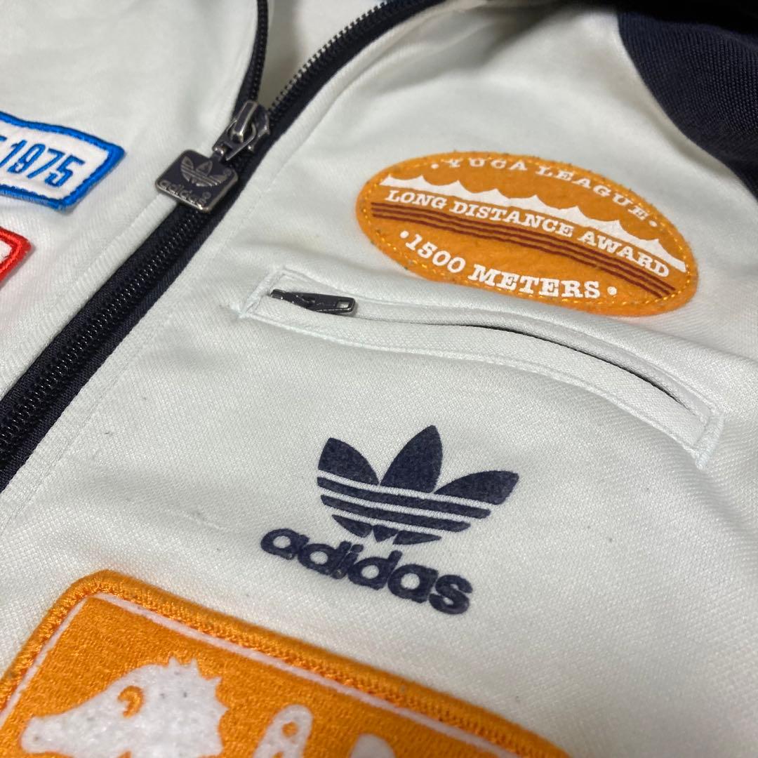 adidas アディダスオリジナルス　トラックジャケット　ジャージ　ワッペン