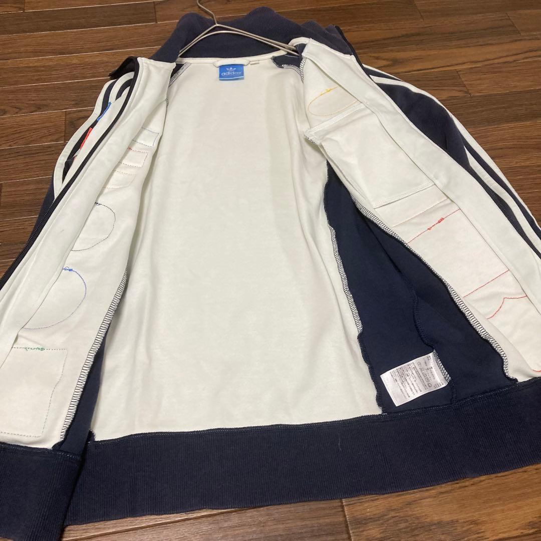 adidas アディダスオリジナルス　トラックジャケット　ジャージ　ワッペン