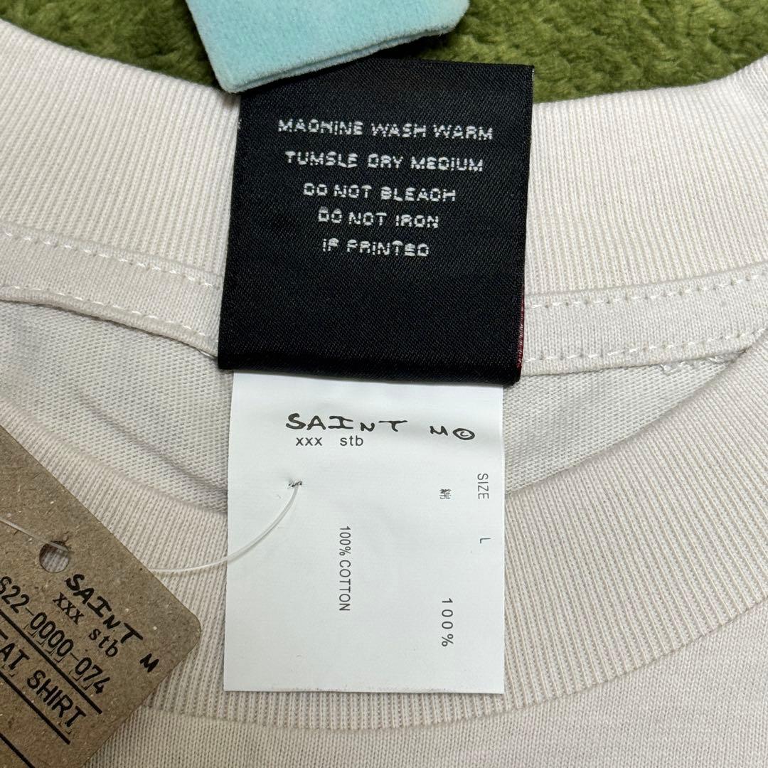 トップス SAINT MICHAEL SA_SS TEE OREO WHITE