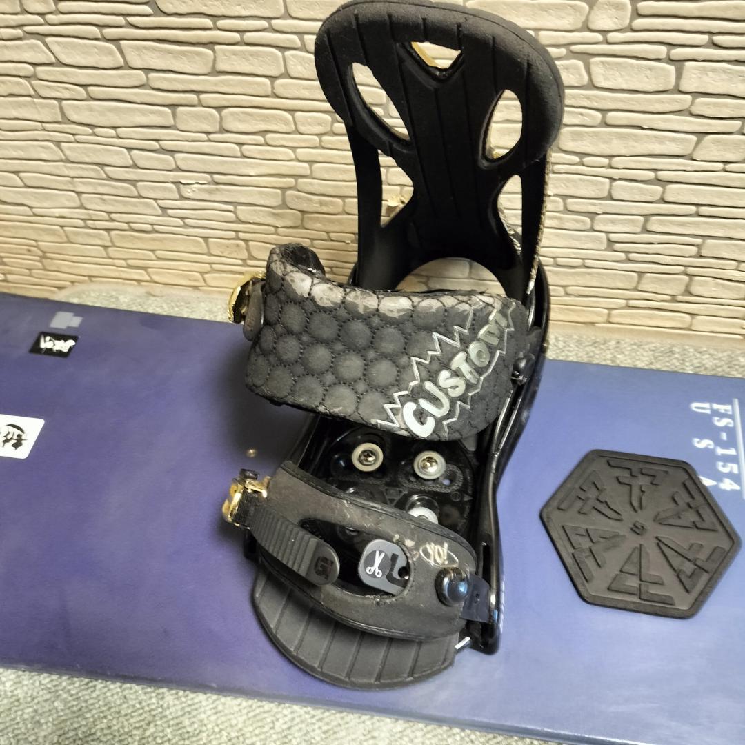 【王道セット】K2 スノーボード FS-154 × Burton Custom