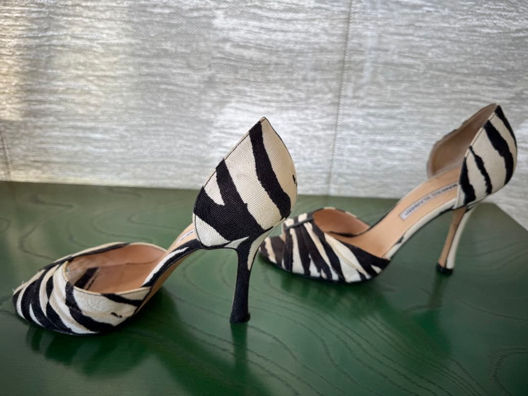 靴 Manolo Blahnik D'Orsay shoes 38 (24.5)