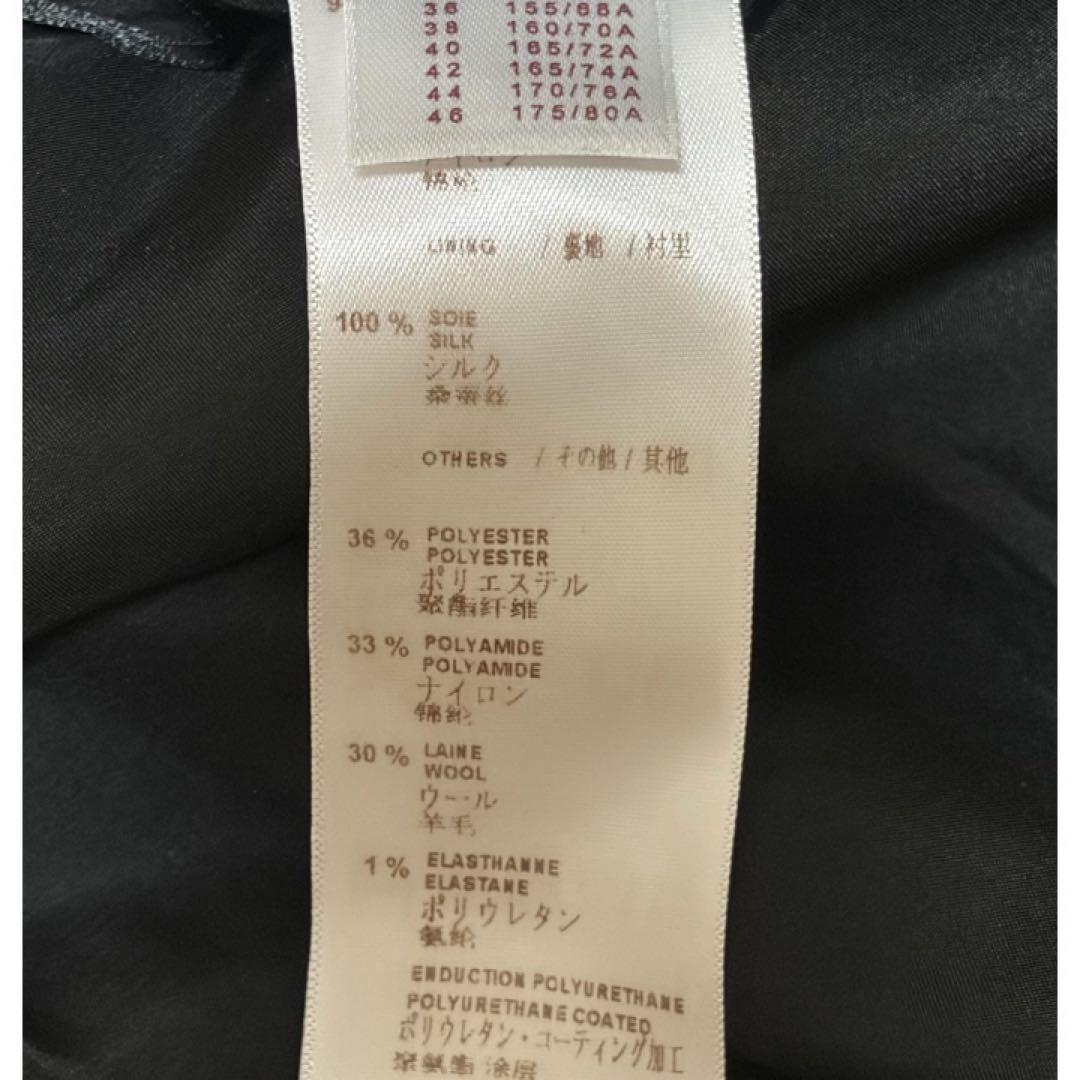 LOUIS VUITTON ツイード ジップアップ ミニスカート 34 美品