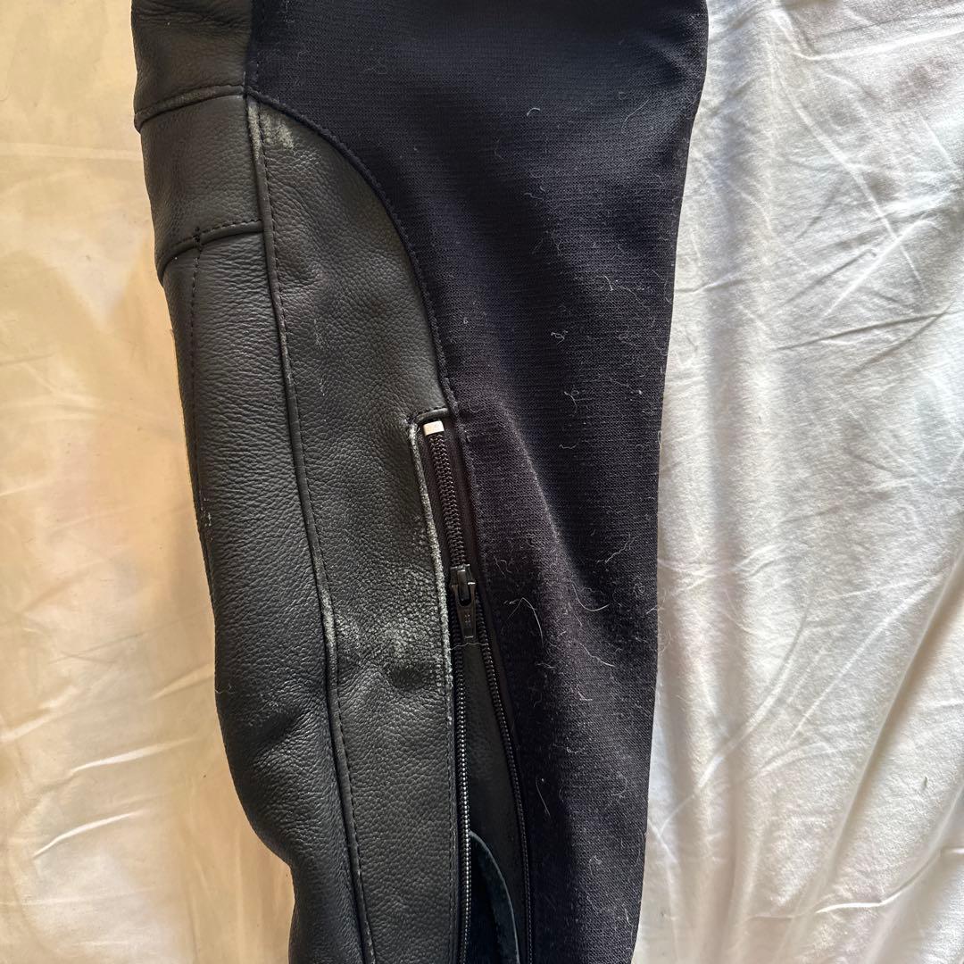専用　 BERIK バイクパンツ 黒 レザー　LWサイズ
