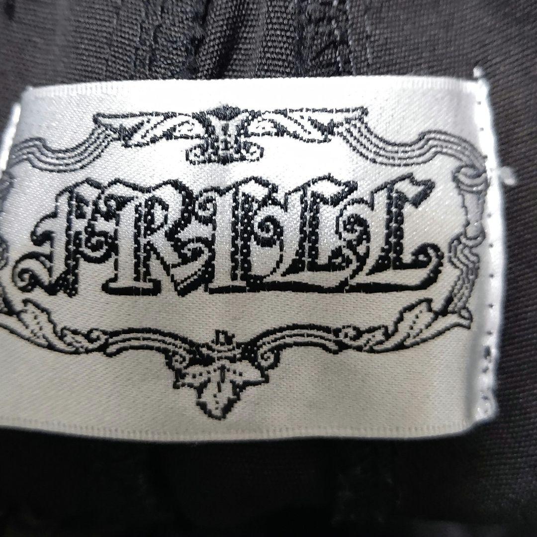 h.naoto FRILL ボリュームスカート キャッスル刺繍 ベロア