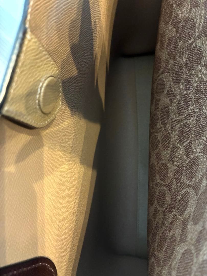 【美品】COACH ウィロートート 正規店購入 保存袋付 軽量 A4可