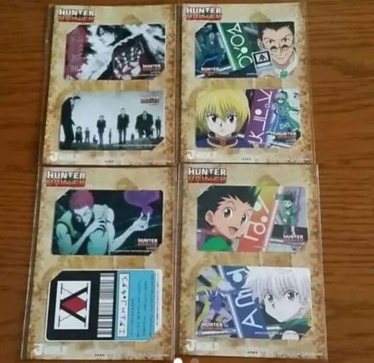 HH29 ＊ハンター×ハンター、8種類セット( 〃▽〃)