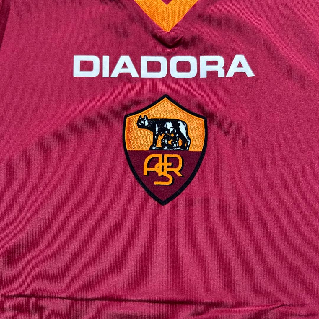 正規品新品☆ASローマ06/07ホームユニフォームLサイズ☆DIADORA
