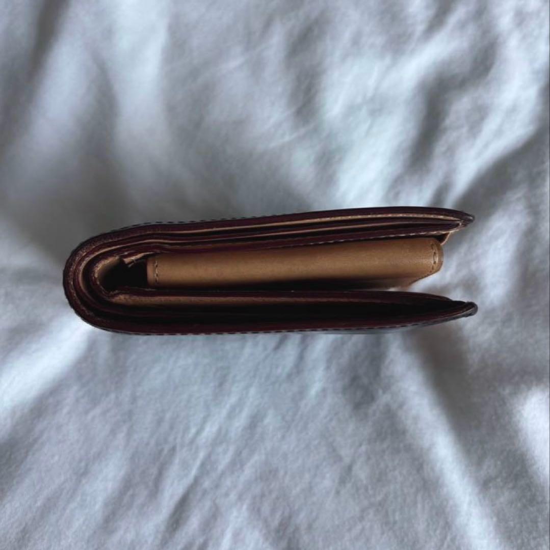 GANZO ガンゾ 折り財布 コードバン レザー 馬革　ブラック