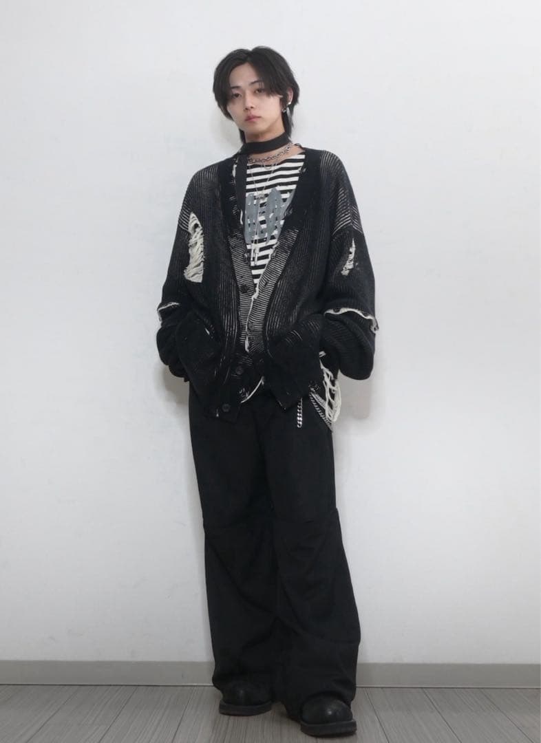 GRANCY / チュール レイヤードデザインスラックス　タカト