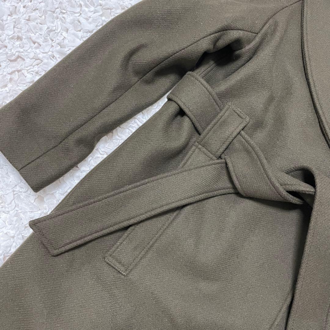 美品✨ レネール コルディエール チェスターコート カーキ ロングコート ウール