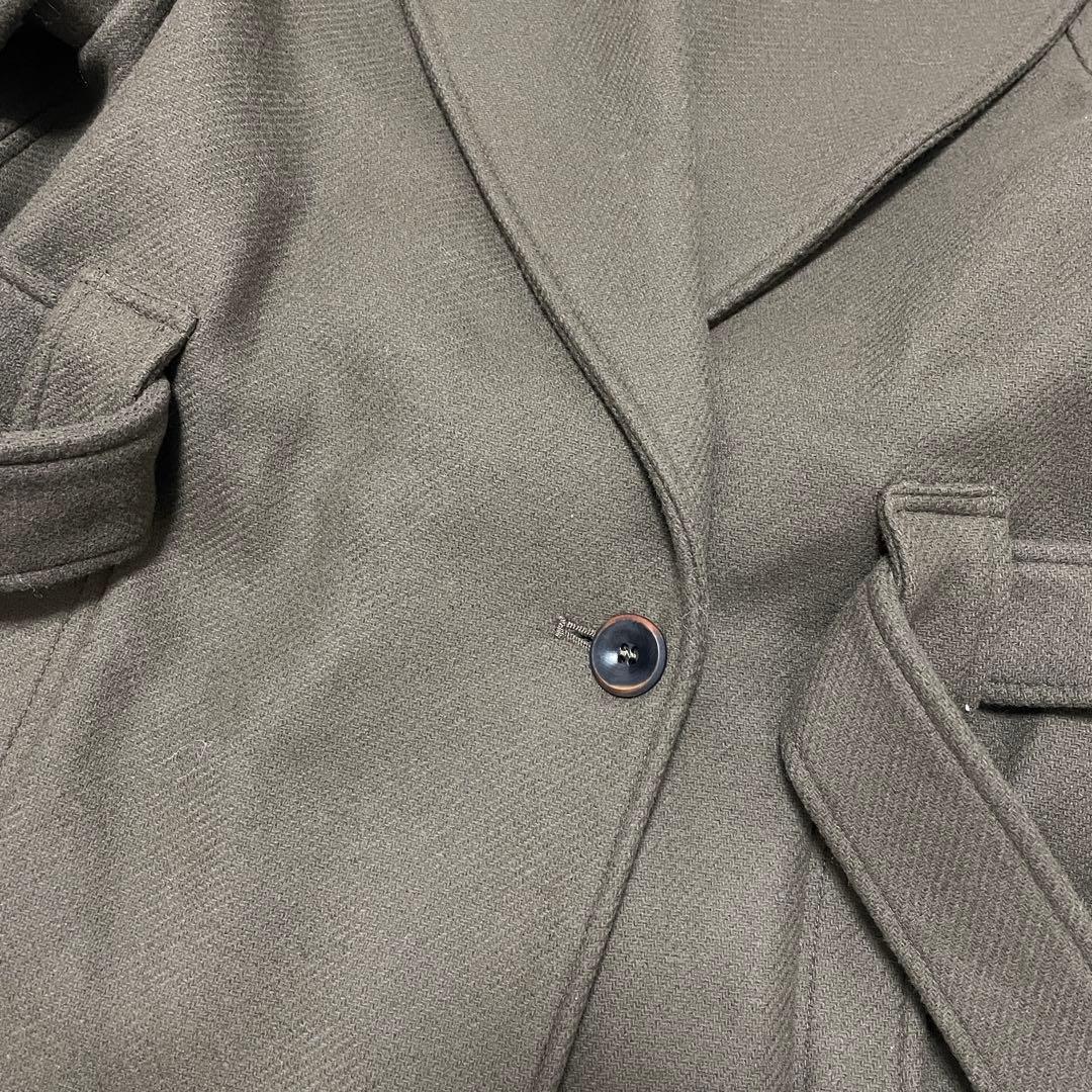 美品✨ レネール コルディエール チェスターコート カーキ ロングコート ウール