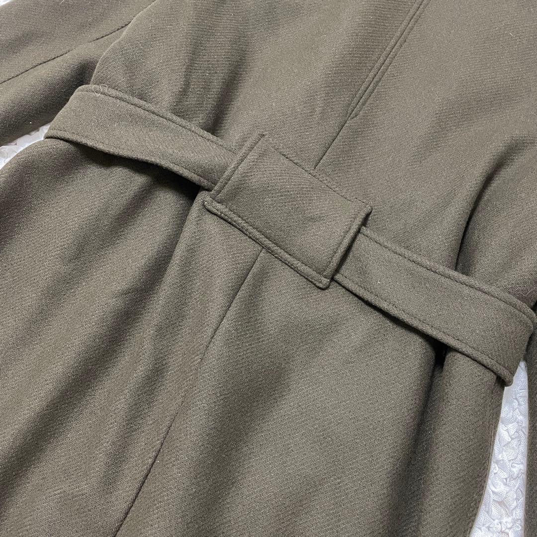 美品✨ レネール コルディエール チェスターコート カーキ ロングコート ウール