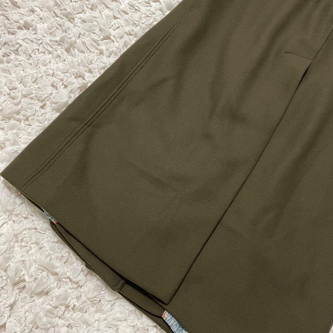 美品✨ レネール コルディエール チェスターコート カーキ ロングコート ウール