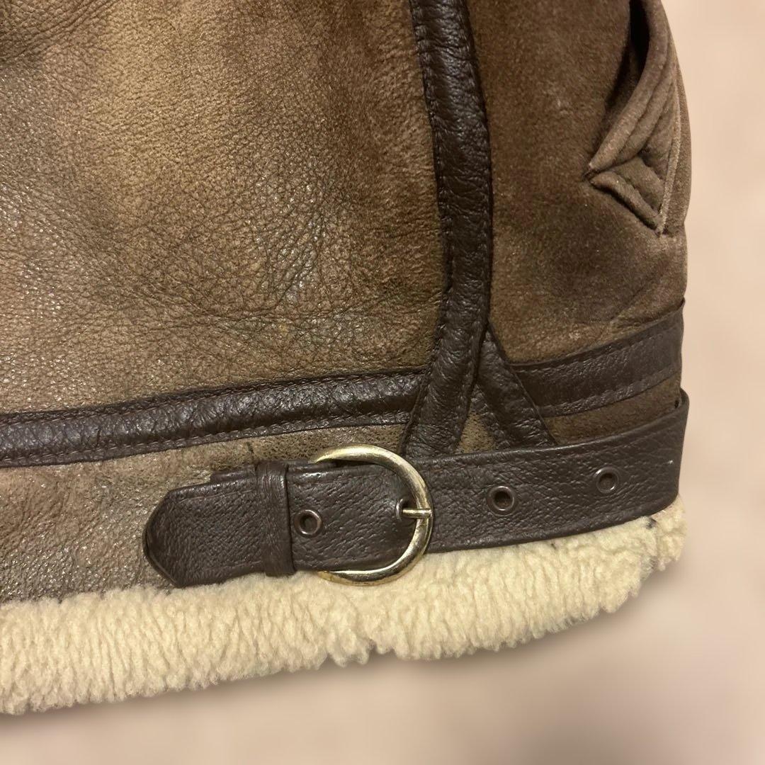 schottショット　B-3 フライトジャケット　40 リアルムートン　羊革