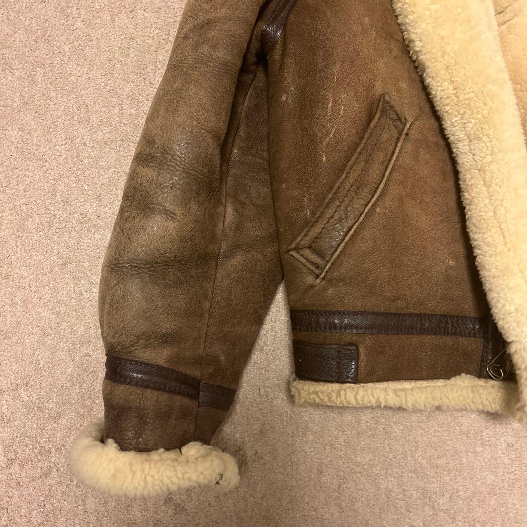 schottショット　B-3 フライトジャケット　40 リアルムートン　羊革